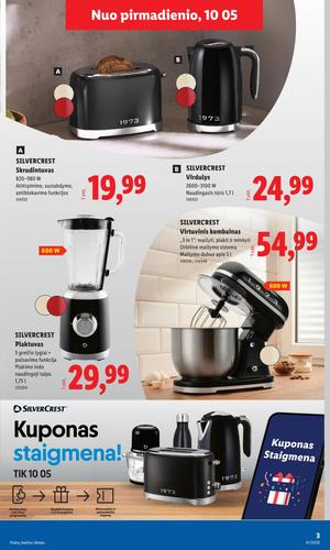 LIDL ne maisto prekių leidinys nuo spalio 5 d.