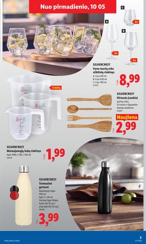 LIDL ne maisto prekių leidinys nuo spalio 5 d.