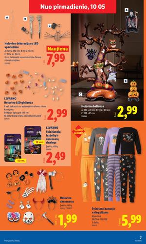 LIDL ne maisto prekių leidinys nuo spalio 5 d.