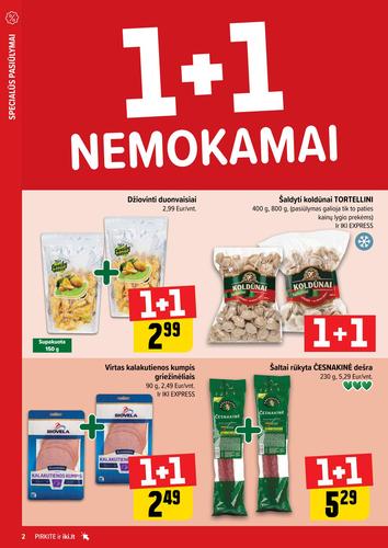 IKI akcijų leidinys "Daugiau yra pigiau Nr. 08" nuo vasario 16 d.