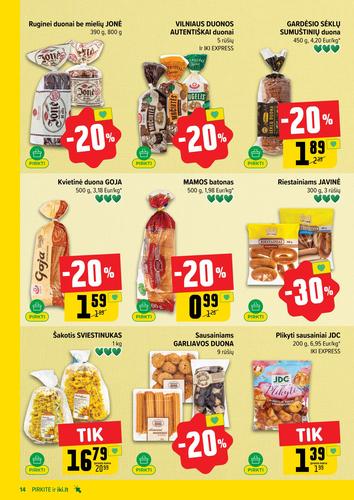 IKI akcijų leidinys Nr. 19 nuo gegužės 4 d.