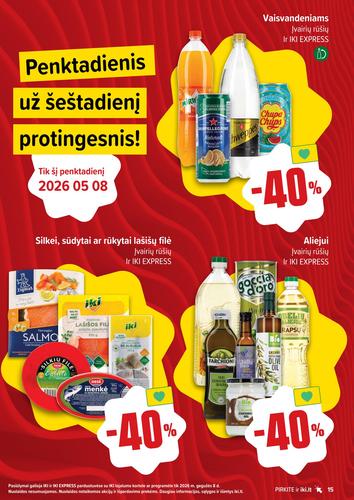 IKI akcijų leidinys Nr. 19 nuo gegužės 4 d.