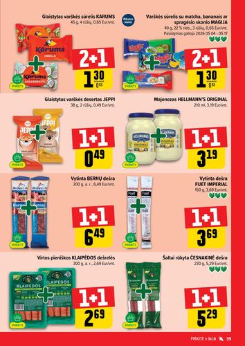 IKI akcijų leidinys Nr. 19 nuo gegužės 4 d.