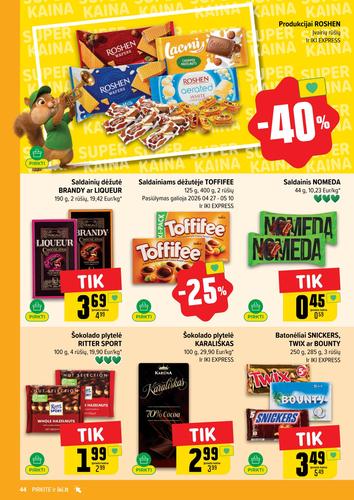 IKI akcijų leidinys Nr. 19 nuo gegužės 4 d.