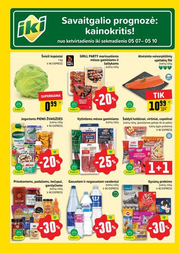 IKI akcijų leidinys Nr. 19 nuo gegužės 4 d.
