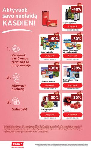 RIMI akcijų leidinys Nr. 21 nuo gegužės 19 d.