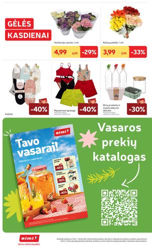 RIMI akcijų leidinys Nr. 21 nuo gegužės 19 d.