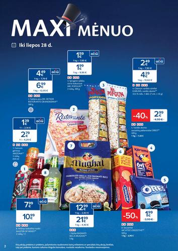MAXIMA akcijų leidinys Nr. 30 nuo liepos 22 d.