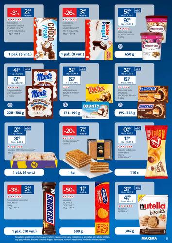 MAXIMA akcijų leidinys Nr. 30 nuo liepos 22 d.