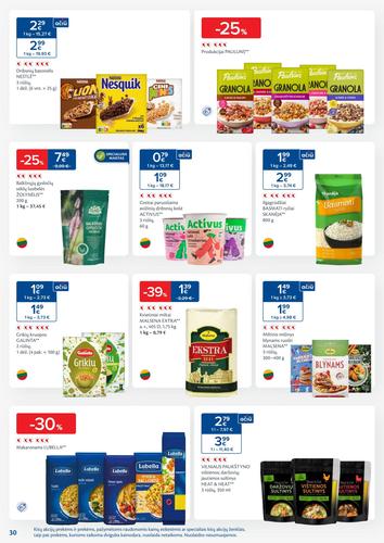 MAXIMA akcijų leidinys Nr. 30 nuo liepos 22 d.