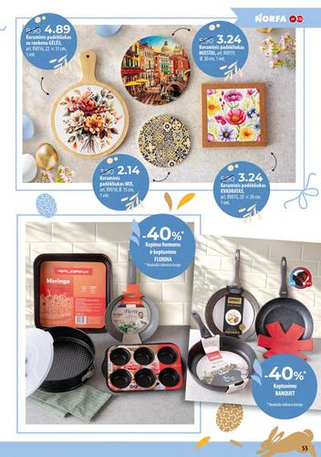 NORFA leidinys Pavasaris švenčia! nuo kovo 24 d.