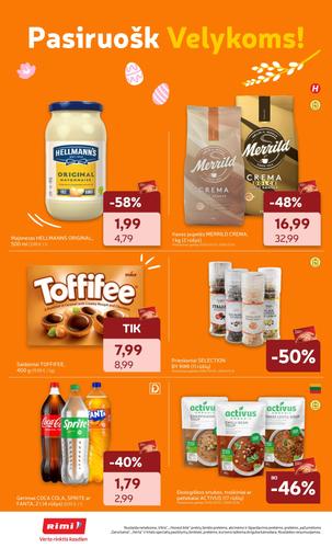 RIMI akcijų leidinys Nr. 10 nuo kovo 3 d.