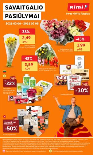 RIMI akcijų leidinys Nr. 10 nuo kovo 3 d.