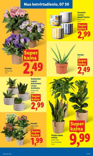 LIDL maisto akcijų leidinys nuo liepos 27 d.