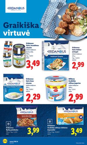 LIDL maisto akcijų leidinys nuo vasario 23 d.