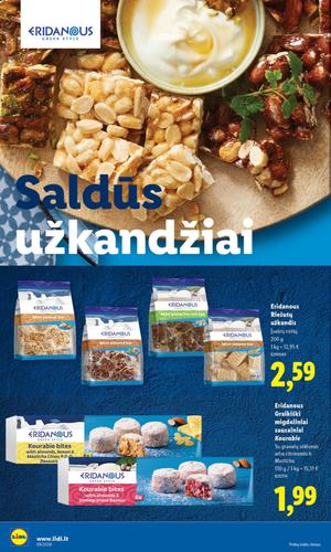 LIDL maisto akcijų leidinys nuo vasario 23 d.