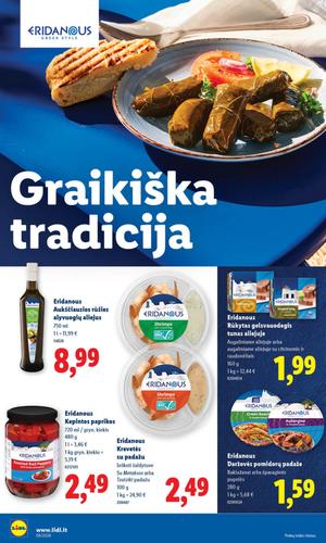 LIDL maisto akcijų leidinys nuo vasario 23 d.