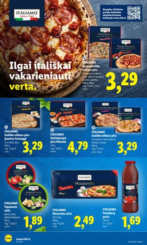 LIDL maisto akcijų leidinys nuo spalio 5 d.