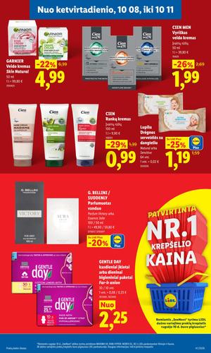LIDL maisto akcijų leidinys nuo spalio 5 d.