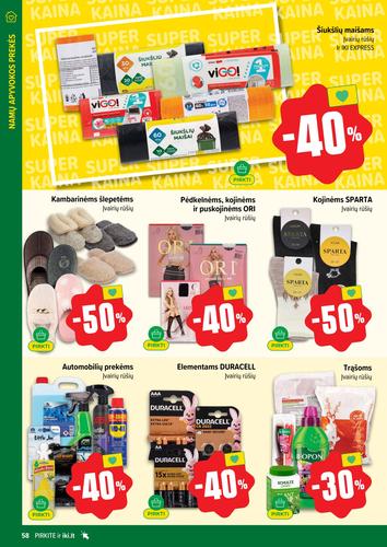 IKI akcijų leidinys Nr. 6 nuo vasario 2 d.