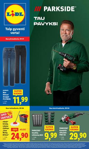 LIDL ne maisto prekių leidinys nuo rugsėjo 1 d.