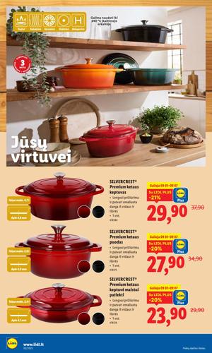 LIDL ne maisto prekių leidinys nuo rugsėjo 1 d.