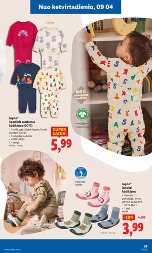 LIDL ne maisto prekių leidinys nuo rugsėjo 1 d.