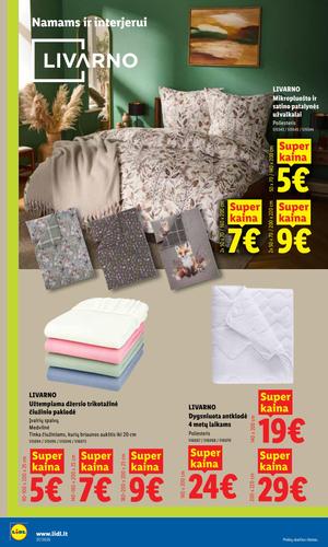 LIDL ne maisto prekių leidinys nuo rugsėjo 7 d.