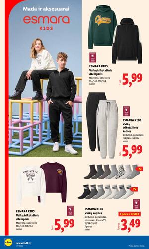 LIDL ne maisto prekių leidinys nuo rugsėjo 7 d.