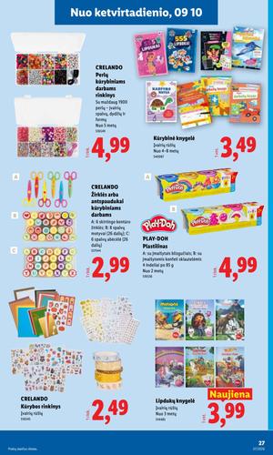 LIDL ne maisto prekių leidinys nuo rugsėjo 7 d.