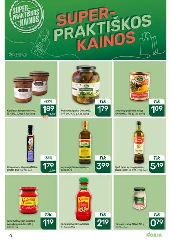 NORFA akcijų leidinys Nr. 9 nuo balandžio 30 d.