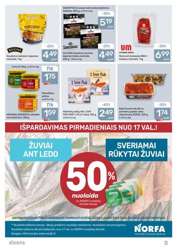 NORFA akcijų leidinys Nr. 9 nuo balandžio 30 d.