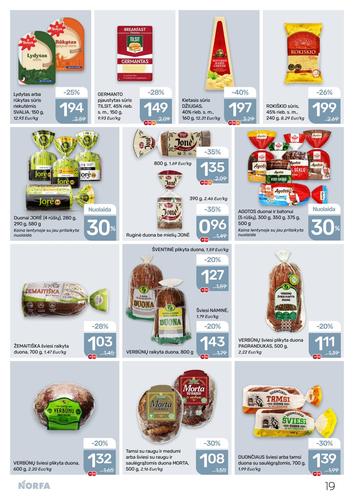 NORFA akcijų leidinys Nr. 9 nuo balandžio 30 d.