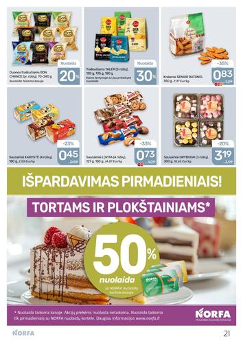 NORFA akcijų leidinys Nr. 9 nuo balandžio 30 d.