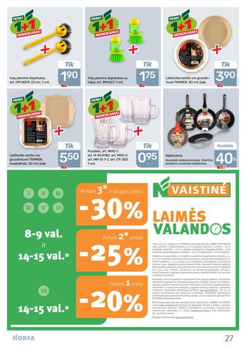 NORFA akcijų leidinys Nr. 9 nuo balandžio 30 d.