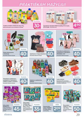 NORFA akcijų leidinys Nr. 9 nuo balandžio 30 d.
