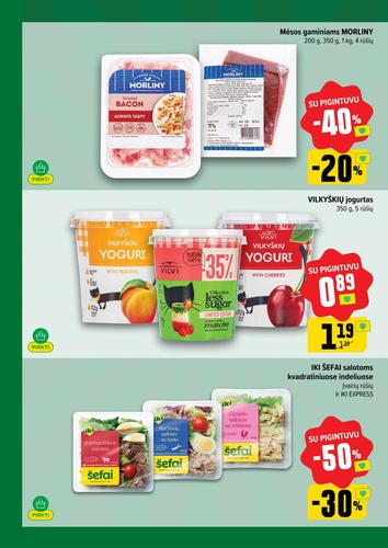 IKI akcijų leidinys "PIGINTUVO pasiūlymai Nr. 07" nuo vasario 9 d.