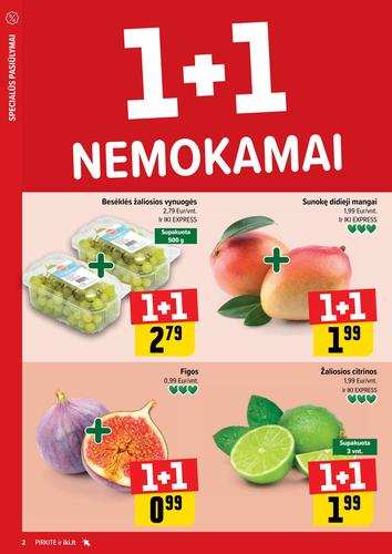IKI akcijų leidinys "Daugiau yra pigiau Nr. 35" nuo rugpjūčio 25 d.