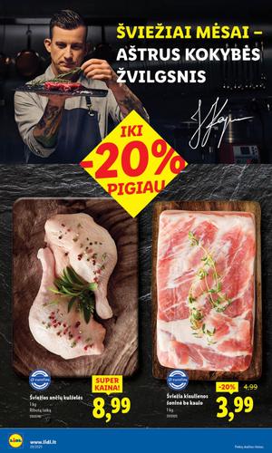 LIDL maisto akcijų leidinys nuo liepos 14 d.