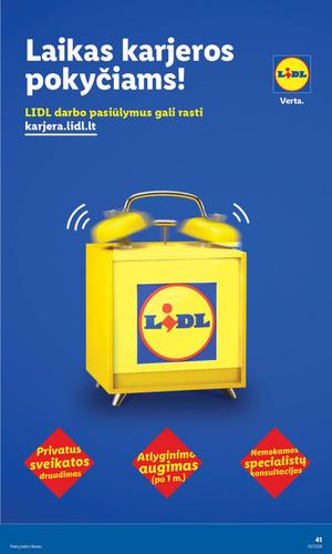 LIDL maisto akcijų leidinys nuo kovo 2 d.