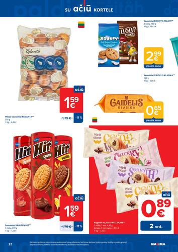 MAXIMA akcijų leidinys Nr. 17 nuo balandžio 21 d.