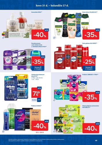 MAXIMA akcijų leidinys Nr. 17 nuo balandžio 21 d.