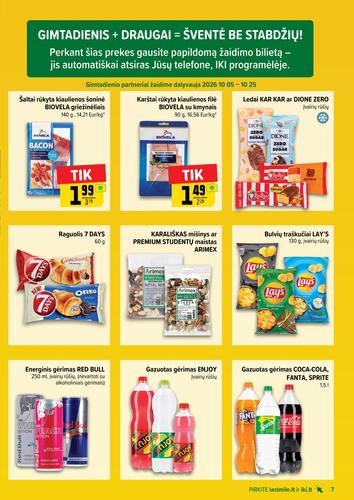 IKI akcijų leidinys Nr. 43 nuo spalio 19 d.