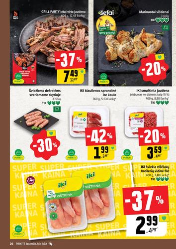 IKI akcijų leidinys Nr. 43 nuo spalio 19 d.