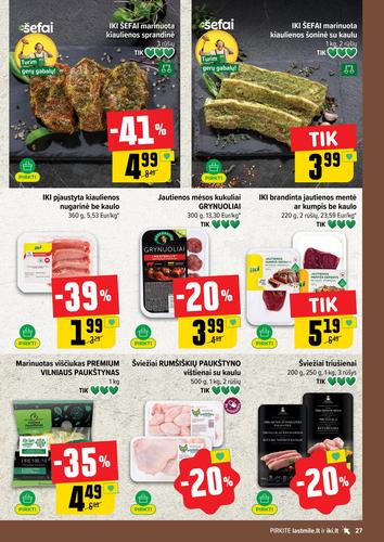 IKI akcijų leidinys Nr. 43 nuo spalio 19 d.