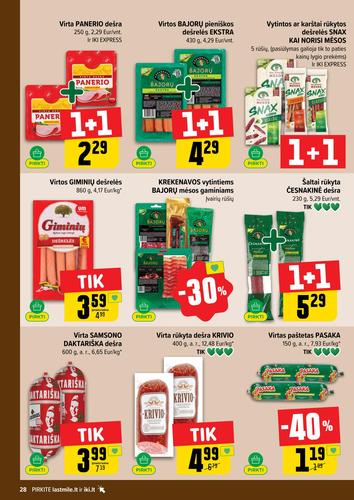 IKI akcijų leidinys Nr. 43 nuo spalio 19 d.