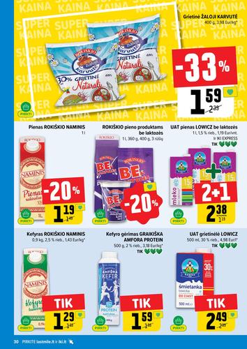 IKI akcijų leidinys Nr. 43 nuo spalio 19 d.