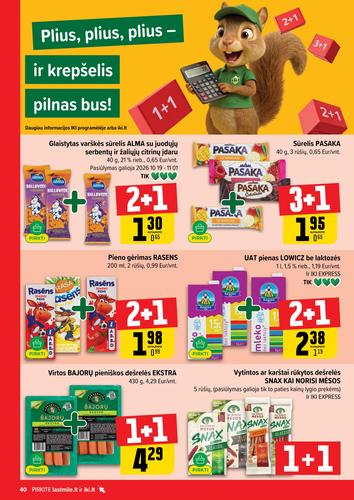 IKI akcijų leidinys Nr. 43 nuo spalio 19 d.
