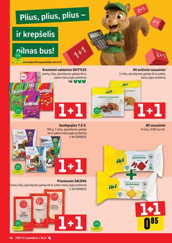 IKI akcijų leidinys Nr. 43 nuo spalio 19 d.