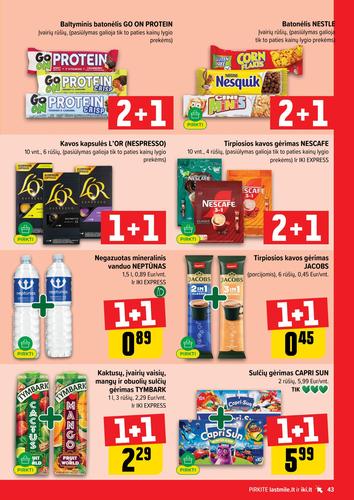IKI akcijų leidinys Nr. 43 nuo spalio 19 d.